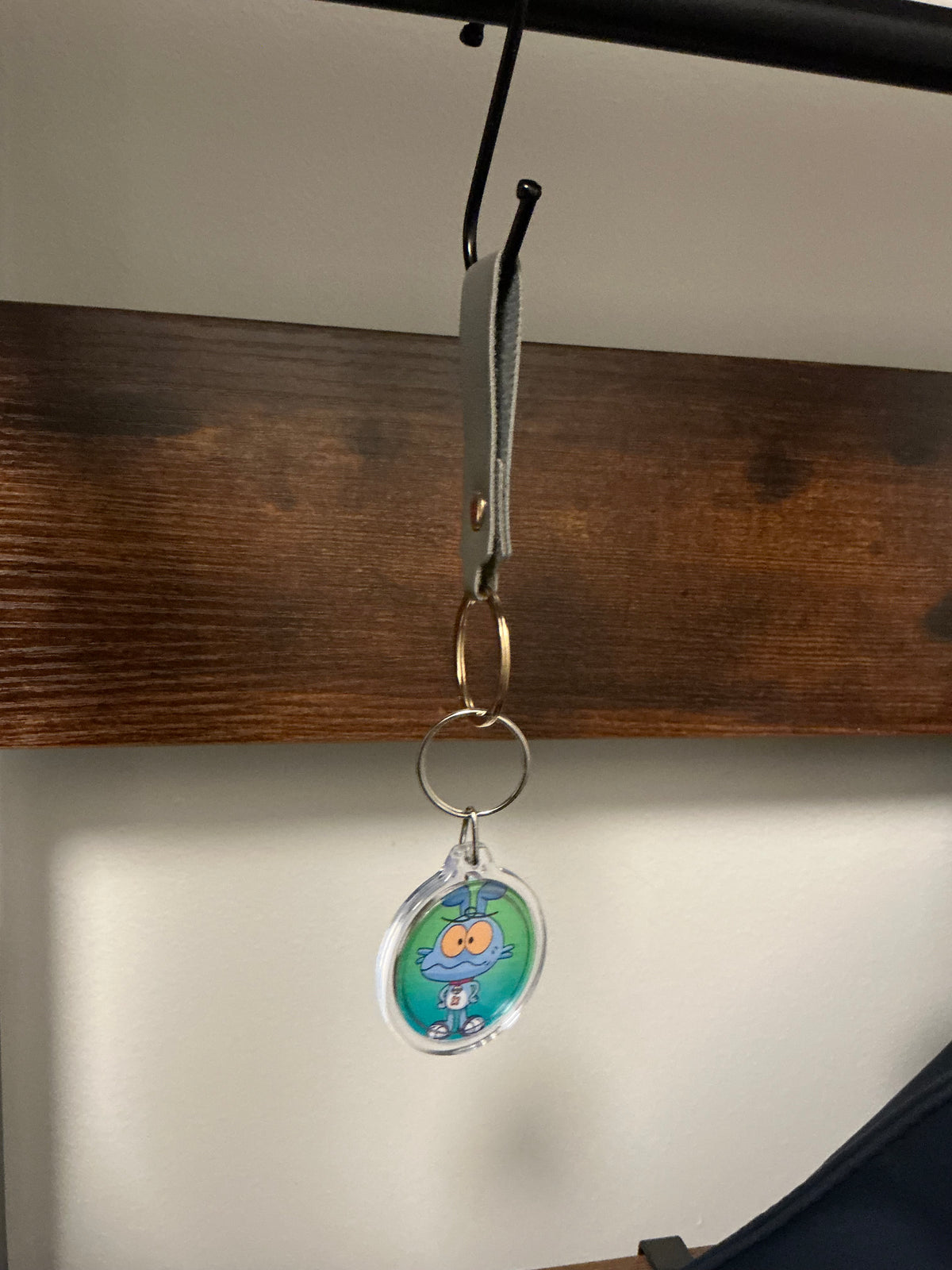 1.5¨ Clear Photo Keychain