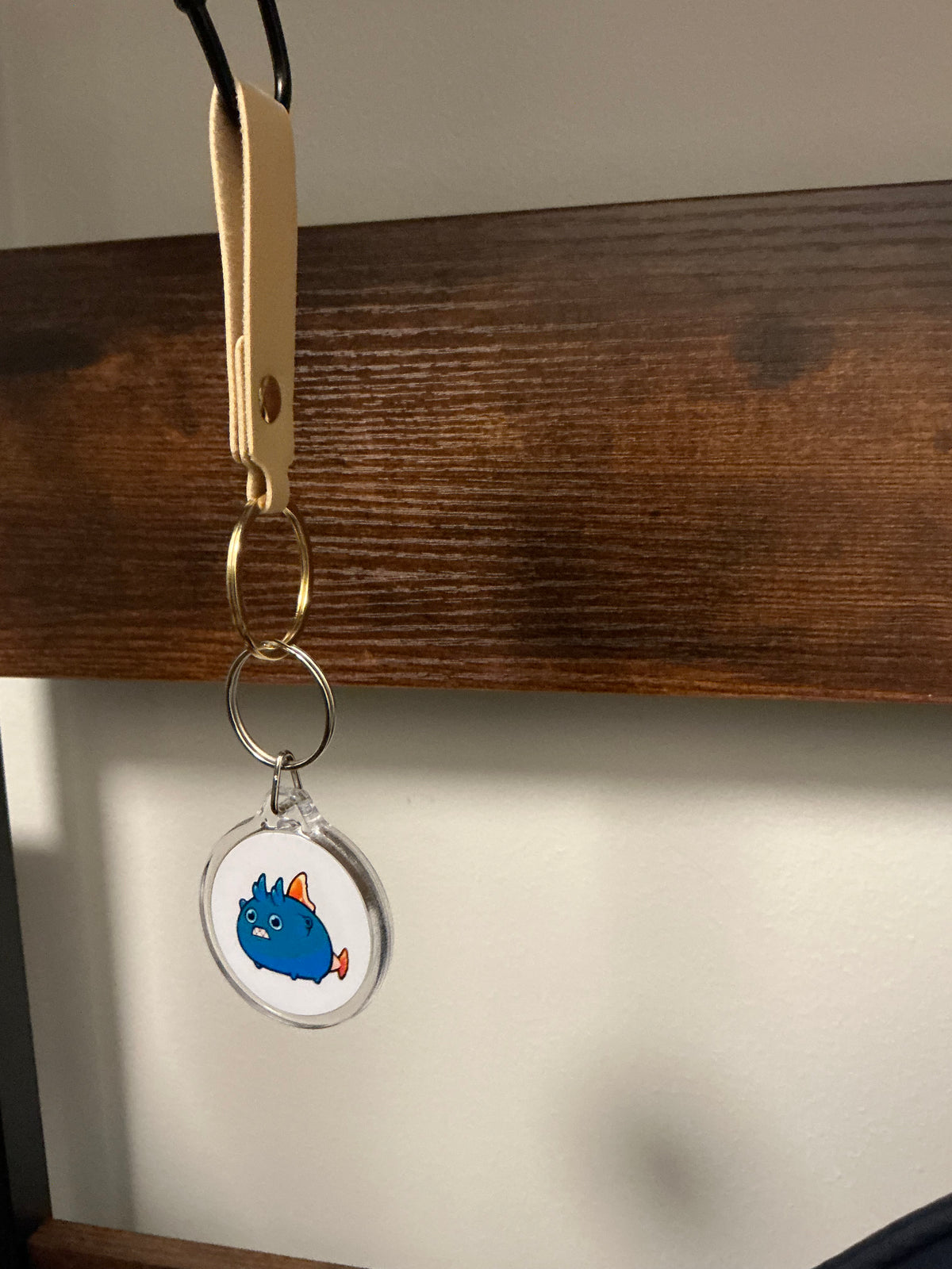 1.5¨ Clear Photo Keychain